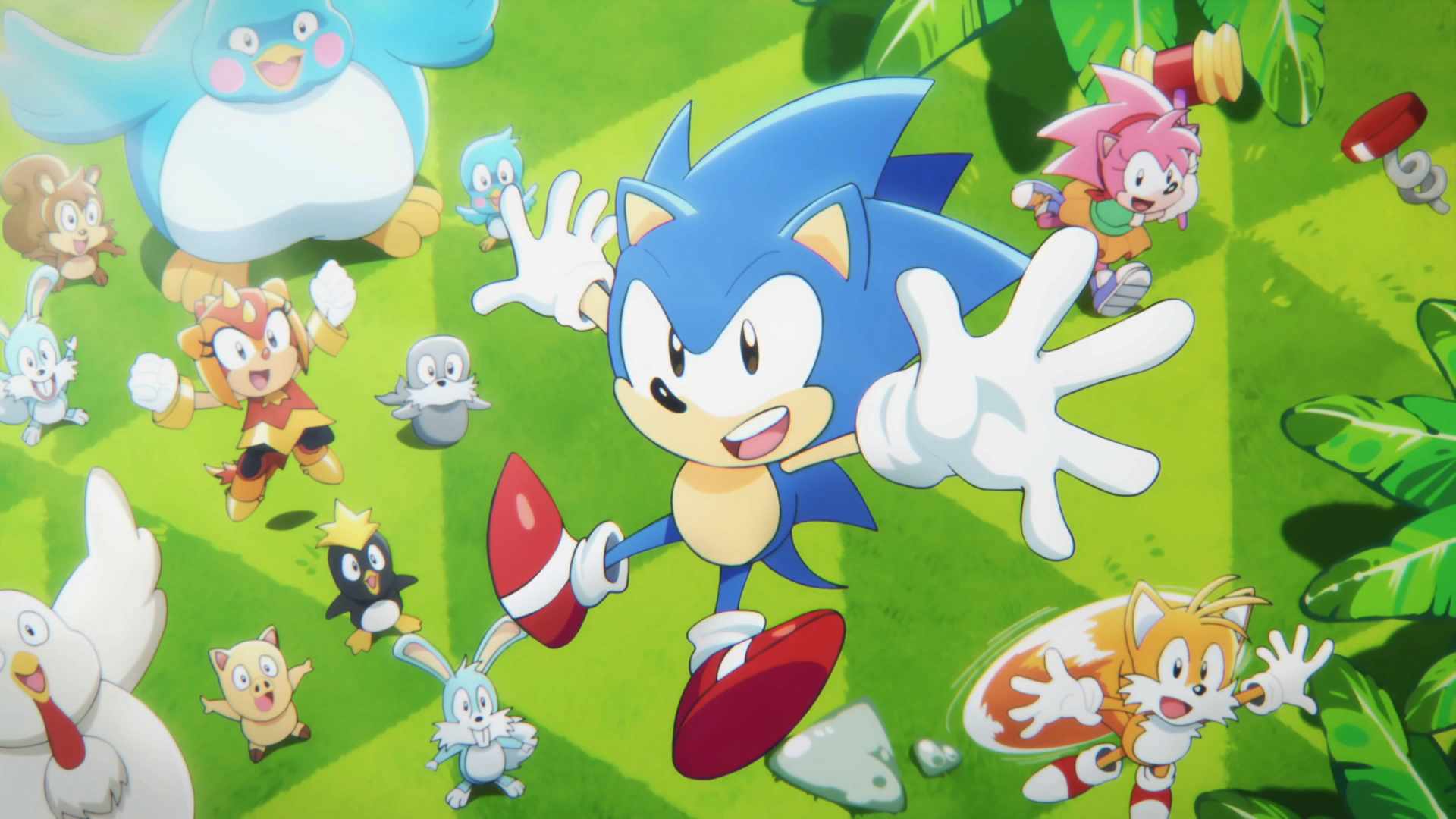 Sonic and friends